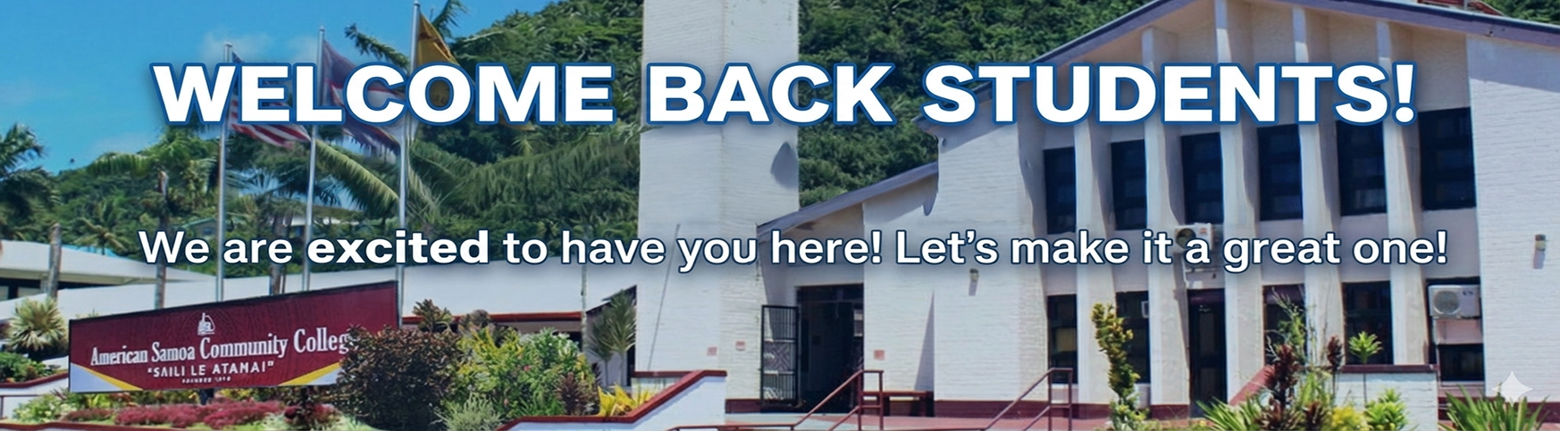 Welcome Back Students